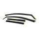 Ветровики вставные Niken Luxury (HB, 4 шт) для Volkswagen Golf 8