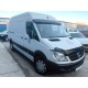 Козырек на лобовое стекло V-3 (черный глянец, 5мм) для Mercedes Sprinter W906 2006-2018 гг