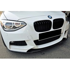 Передня Lip накладка DPT V-3 (Для M Performance Style , чорний глянець) для BMW 1 серія F20/21 2011-2019 рр