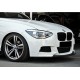 Передняя Lip накладка DPT V-3 (Для M Performance Style, черный глянец) для BMW 1 серия F20/21 2011-2019 гг
