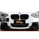 Передняя Lip накладка DPT V-1 (для M Performance, черный глянец, 2 шт) для BMW 1 серия F20/21 2011-2019 гг