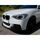 Передняя Lip накладка DPT V-1 (для M Performance, черный глянец, 2 шт) для BMW 1 серия F20/21 2011-2019 гг