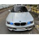 Передня Lip накладка DPT V-1 (Для M Sport, чорний глянець) для BMW 3 серія E46 1998-2006 рр
