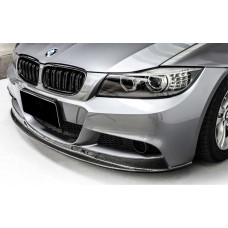 Передня Lip накладка DPT V-2 (Для E-90 LCI, чорний глянець) для BMW 3 серія E-90/91/92/93 2005-2011 рр