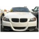 Передня Flap накладка DPT (Для E-90 M Sport, чорний глянець, 2 шт) для BMW 3 серія E-90/91/92/93 2005-2011 рр