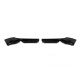 Передня Flap накладка DPT (Для E-90, чорний глянець, 2 шт) для BMW 3 серія E-90/91/92/93 2005-2011 рр