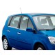 Зовнішня окантовка стекол (4 шт, нерж) для Renault Scenic 1998-2003 рр