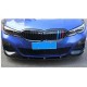 Передняя Lip накладка DPT V-2 (Для M Technic, черный глянец) для BMW 3 серия G20/21 2018- гг