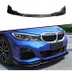 Передняя Lip накладка DPT V-2 (Для M Technic, черный глянец) для BMW 3 серия G20/21 2018- гг