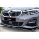 Передня Lip накладка DPT V-2 (чорний глянець) для BMW 3 серія G20/21 2018- рр