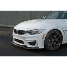 Передня Lip накладка DPT V-4 (Для M4, чорний глянець) для BMW 4 серія F-32 2012-2020 рр