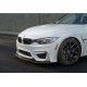 Передняя Lip накладка DPT V-4 (для M4, черный глянец) для BMW 4 серия F-32 2012-2020 гг