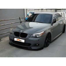 Передняя Lip накладка DPT (для M Sport/M Technic Hamann черный глянец) для BMW 5 серия E-60/61 2003-2010 гг