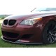Передня Lip накладка DPT (Без плавників, Для M5 Hamann, чорний глянець) для BMW 5 серія E-60/61 2003-2010 рр