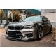 Передня Lip накладка DPT (Для M5, 2017-2020, чорний глянець) для BMW 5 серія G30/31 рр