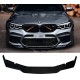 Передня Lip накладка DPT (Для M5, 2017-2020, чорний глянець) для BMW 5 серія G30/31 рр