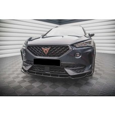 Передня Lip накладка DPT (чорний глянець) для Cupra Formentor