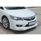 Передня Lip накладка DPT (2009-2011, Під фарбування) для Honda Civic Sedan VIII рр