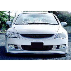 Передняя Lip накладка DPT (2006-2009, Под покраску) для Honda Civic Sedan VIII
