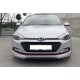 Передня Lip накладка DPT (чорний глянець) для Hyundai I-20 2014-2020 рр