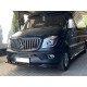 Передня Lip накладка DPT (чорний глянець) для Mercedes Sprinter W906 2006-2018 рр