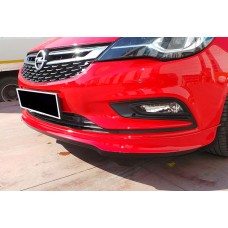 Передня Lip накладка DPT (Під фарбування) для Opel Astra K 2016-2021 рр
