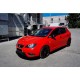 Передня Lip накладка DPT V-1 (чорний глянець) для Seat Ibiza 2010-2017 рр