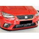 Передня Lip накладка DPT V-4 (чорний глянець) для Seat Ibiza 2010-2017 рр
