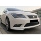 Передня Lip накладка DPT V-1 (2013-2016, під фарбування) для Seat Leon рр