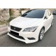 Передня Lip накладка DPT V-1 (2013-2016, під фарбування) для Seat Leon рр