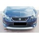 Передня Lip накладка DPT V-2 (2013-2016, чорний глянець) для Seat Leon рр