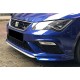 Передня Lip накладка DPT V-1 (2017-2020, чорний глянець) для Seat Leon рр