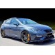 Передня Lip накладка DPT V-3 (2017-2020, чорний глянець) для Seat Leon рр