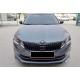 Передня Lip накладка DPT V-1 (2017-2019, Під фарбування) для Skoda Octavia III A7 рр