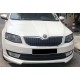 Передня Lip накладка DPT V-1 (2013-2017, Під фарбування) для Skoda Octavia III A7 рр