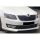 Передня Lip накладка DPT V-1 (2013-2017, Під фарбування) для Skoda Octavia III A7 рр