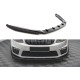 Передняя Lip накладка DPT V-2 (для RS, 2013-2017, черный глянец) для Skoda Octavia III A7