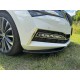 Передня Lip накладка DPT V-2 (2015-2020, чорний глянець) для Skoda Superb рр