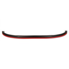 Передняя Lip накладка DPT Red (ABS, черный глянец)