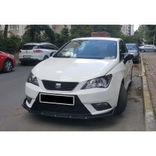 Передня Lip накладка DPT V-5 (ABS, чорний глянець)