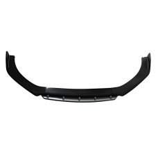 Передняя Lip накладка DPT Gray V-2 (ABS, черный глянец)