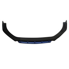 Передняя Lip накладка DPT Blue V-2 (ABS, черный глянец)