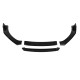 Передня Lip накладка DPT Black V-2 (ABS, чорний глянець)