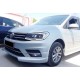 Передняя Lip накладка DPT (под покраску) для Volkswagen Caddy 2015-2020 гг