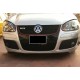 Передня Lip накладка DPT V-2 (для GTI, чорний глянець) для Volkswagen Golf 5