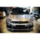 Передня Lip накладка DPT V-1 (чорний глянець) для Volkswagen Golf 6