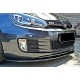 Передня Lip накладка DPT V-2 (для GTI, чорний глянець) для Volkswagen Golf 6