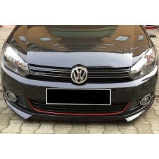 Передня Lip накладка DPT V-2 (під фарбування) для Volkswagen Golf 6