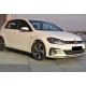 Передня Lip накладка DPT V-2 (для GTI, 2017-2019, чорний глянець) для Volkswagen Golf 7/E-Golf