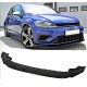 Передняя Lip накладка DPT V-4 (для R/R-Line HB, 2017-2019, черный глянец) для Volkswagen Golf 7/E-Golf